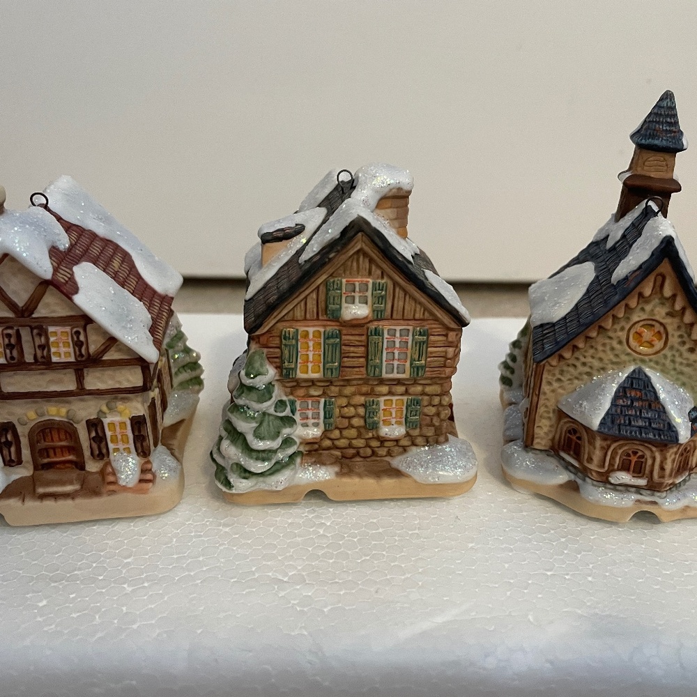 MJ Hummel Christmas Houses